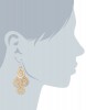 Anna Beck Designs "Gili" Gold-Plated Sterling Silver Teardrop Chandelier Earrings