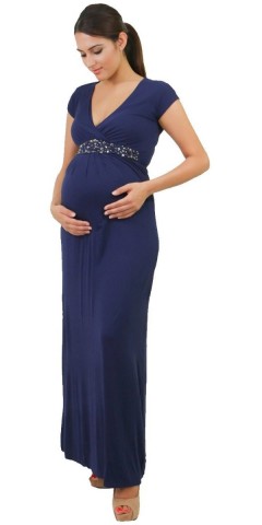 Annee Matthew - Bianca Maxi Nursing Maternity Dress