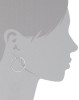 Badgley Mischka Fine Jewelry Signature Diamond Hoop Earrings For Women