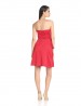 HALSTON HERITAGE - Strapless Dress with Colorblock and Bow Detail For Women