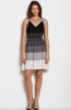 Armani Exchange - Colorblock Fit and Flare Dress For Women