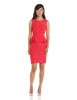 BCBGMAXAZRIA Womens Ives Tiered Dress with Lace And Peplum Detail