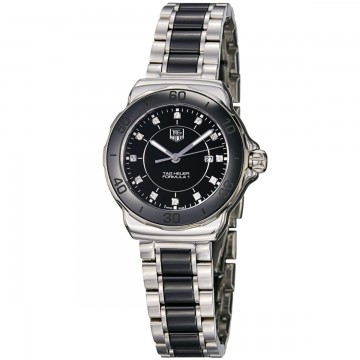 TAG Heuer - WAH1314.BA0867 Formula 1 Black Dial Stainless Steel Ceramic Watch For Women