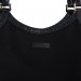 Authentic Gucci - Black Canvas Leather Trimmed Guccisima Hobo Shoulder Bag For Women