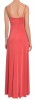 Aidan Mattox - Slinky Strapless Jersey Knit Ruched Long Gown 4 Rhubarb For Women