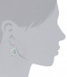Kara Ross - "Nugget" Blue Topaz Small Drop EarringsFor Women